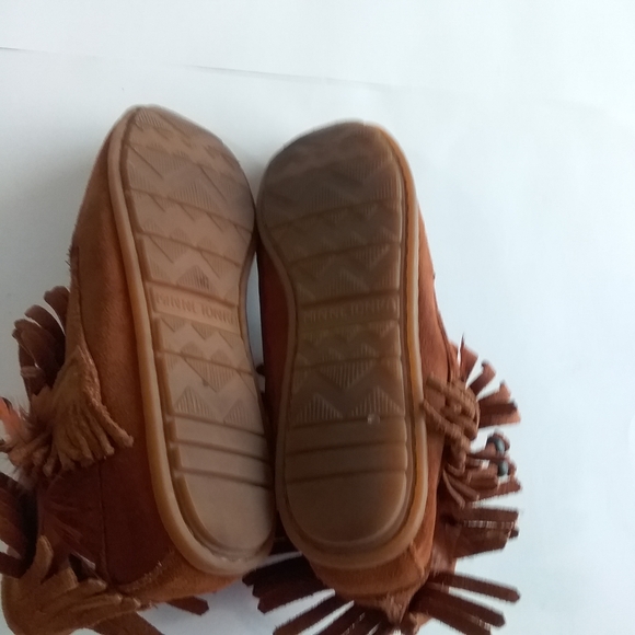 SOLD - Minnetonka Concho Suede Moccasins Boots Women's 8 - Picture 6 of 9